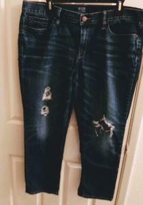 A.N.A Skinny Boyfriend Crop Jeans Sz 14
